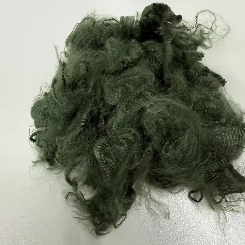 Armeijan vihreä aramid lyhyt kuitu